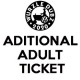 2020 ADDITIONAL ADULT WEEKEND TICKET (22ND - 25TH MAY)
